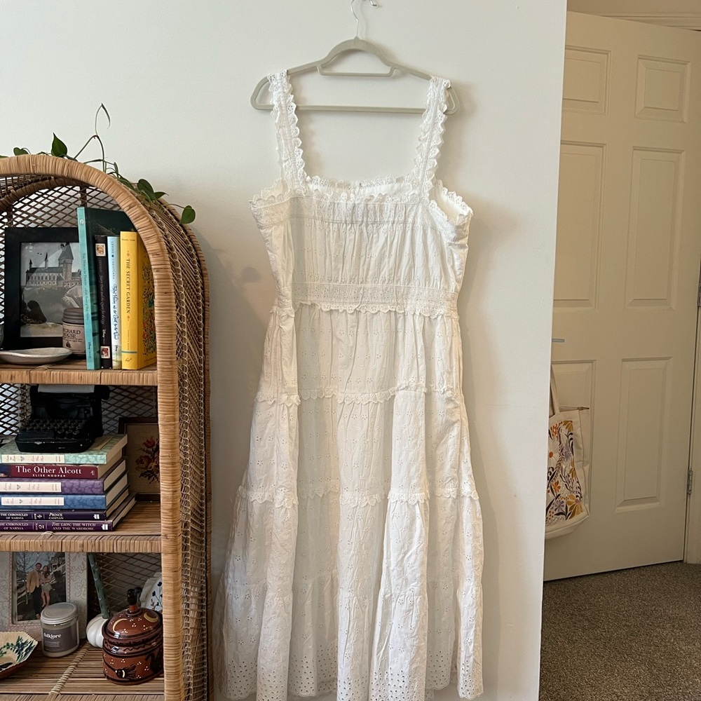 GAP x DOEN Eyelet MIDI Dress - Picture 13 of 13